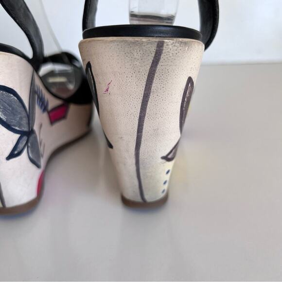 Colorful Wedge Sandals - Picture 7 of 15